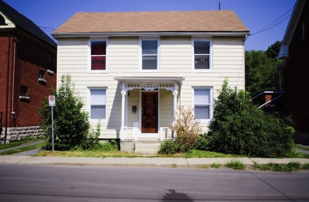 Front of the house